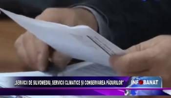 „Servicii de silvomediu, servicii climatice și conservarea pădurilor”