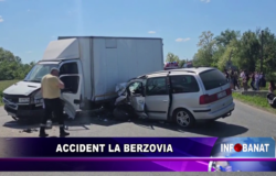 Accident la Berzovia