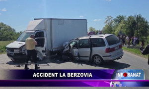 Accident la Berzovia