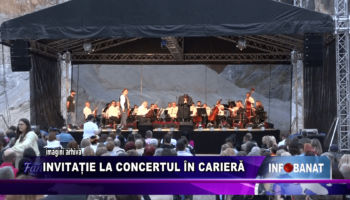 Invitație la concertul în carieră