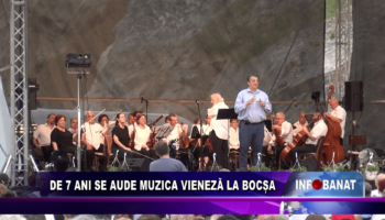 De 7 ani se aude muzica vieneză la Bocșa