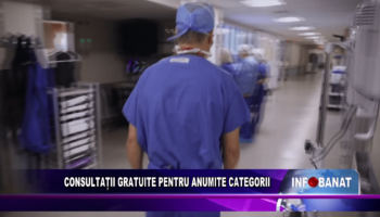 Consultații gratuite pentru anumite categorii