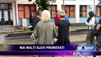 Mai mulți elevi promovați