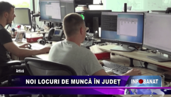 Noi locuri de muncă în județ