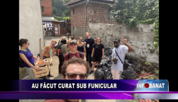 Au făcut curat sub Funicular