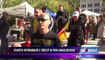 Ștafeta Veteranilor a trecut și prin Caraș-Severin