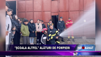 „Școala Altfel” alături de pompieri