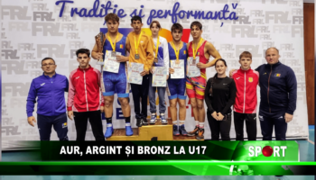 Aur, argint și bronz la U17