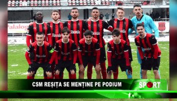 CSM Reșița se menține pe podium