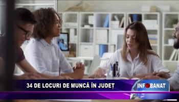 34 de locuri de muncă în județ