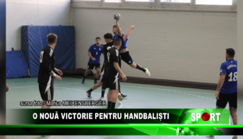 O nouă victorie pentru handbaliști