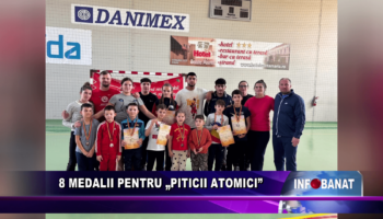 8 medalii pentru Piticii Atomici