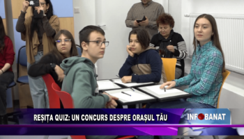 Reșița Quiz, un concurs despre orașul tău