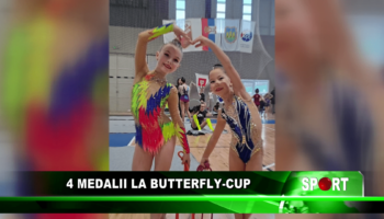 4 medalii la Butterfly-Cup