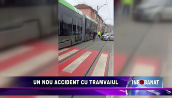Un nou accident cu tramvaiul