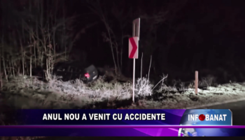 Anul nou a venit cu accidente