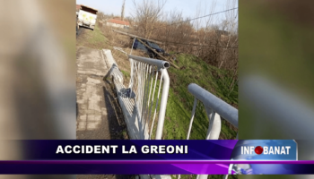 Accident la Greoni