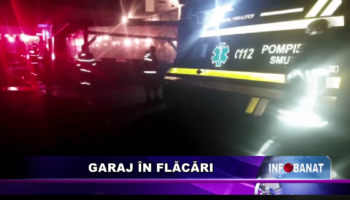 Garaj în flăcări