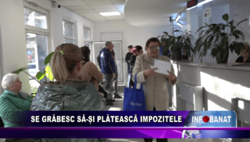 Se grăbesc să-și plătească impozitele