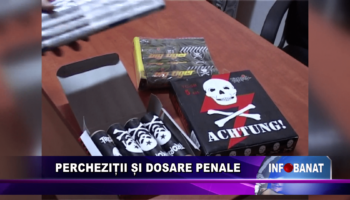 Percheziții și dosare penale