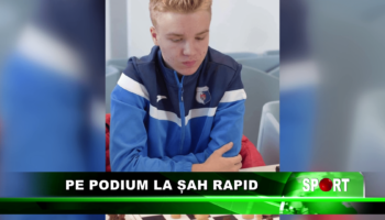 Pe podium la șah rapid