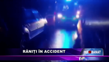 Răniți în accident