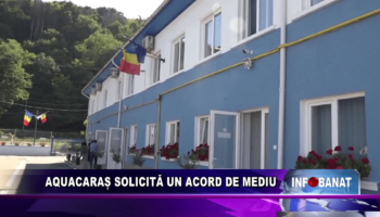 AquaCaraș solicită un acord e mediu