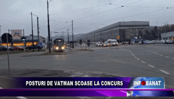 Posturi de vatman scoase la concurs