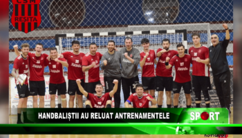 Handbaliștii au reluat antrenamentele