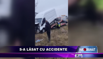 S-a lăsat cu accidente