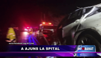 A ajuns la spital