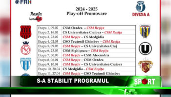 S-a stabilit programul