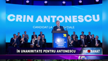 În unanimitate pentru Antonescu