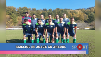 Barajul se joacă cu Aradul