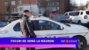 Focuri de armă la Măureni