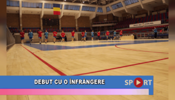 Debut cu o înfrângere