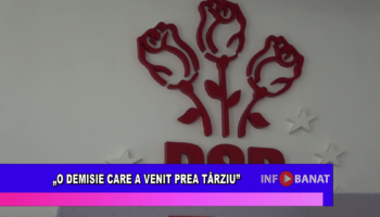 „O demisie care a venit prea târziu”