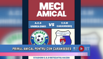 Primul amical pentru CSM Caransebeș