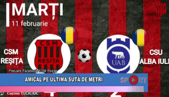 Amical pe ultima sută de metri