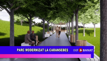 Parc modernizat la Caransebeș