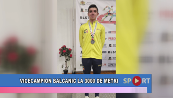 Vicecampion Balcanic la 3000 de metri
