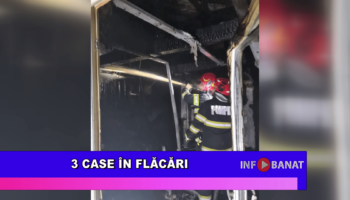 3 case în flăcări