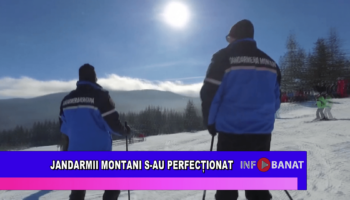 Jandarmii montani s-au perfecționat