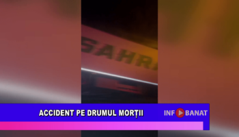 Accident pe drumul morții