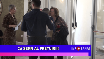 Ca semn al prețuirii