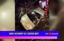 Grav accident cu 2 șoferi beți