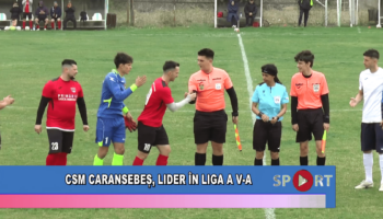 CSM Caransebeș, lider în liga a V-a