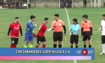 CSM Caransebeș, lider în liga a V-a