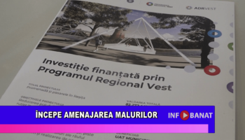 Începe amenajarea malurilor