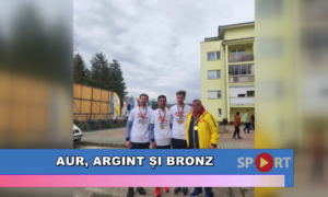 Aur, argint și bronz